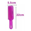 Franz Peine De Corte Flat Top Cerdas Onduladas Color Magenta