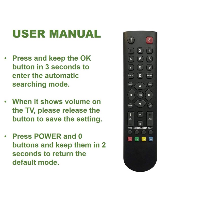 Universal Remote Control Replacement for All TCL LCD LED Smart