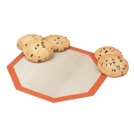 Silpat Non-Stick Silicone Microwave Baking Mat, 10.25" Diameter Octogon