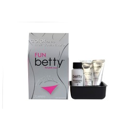 Betty Beauty Fun (Hot Pink) Betty - Color for the Hair Down There Hair Coloring Kit