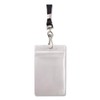 Advantus ID Holder/Lanyard Combo Pack - Vertical - Vinyl -