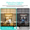 AMDTU Vintage E26 LED Edison Bulb 40W Small Globe 2700K