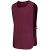 MISEMIYA KX-3301 Unisex Apron Cleaning Sanitary, Garnet 68