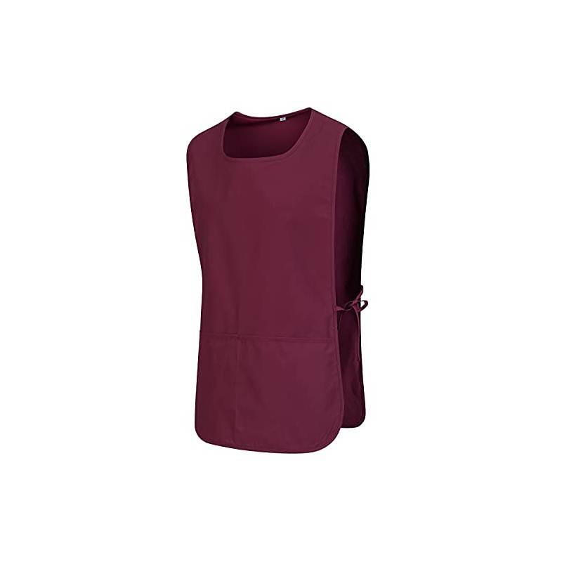 MISEMIYA KX-3301 Unisex Apron Cleaning Sanitary, Garnet 68
