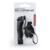 Kikkerland Hand and Foot Nail Clippers Hand & huttoneirukurippa- mn11bk