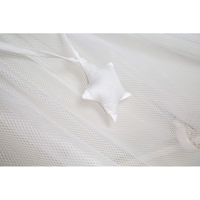 roba safe asleep Baby Cot Canopy Air Bed Canopy White