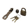 Chinflly Padlock Vintage Retro Heavy Duty Door Lock Bronze Locker