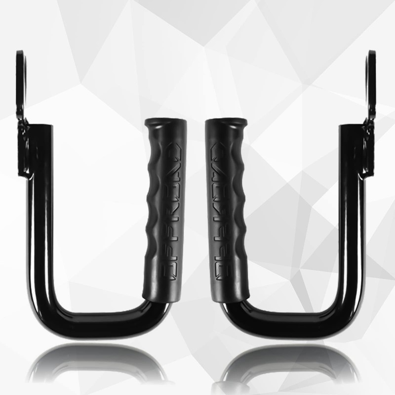 BOMLING Grab Handles, 2 pcs Front Grab Bars for Jeep