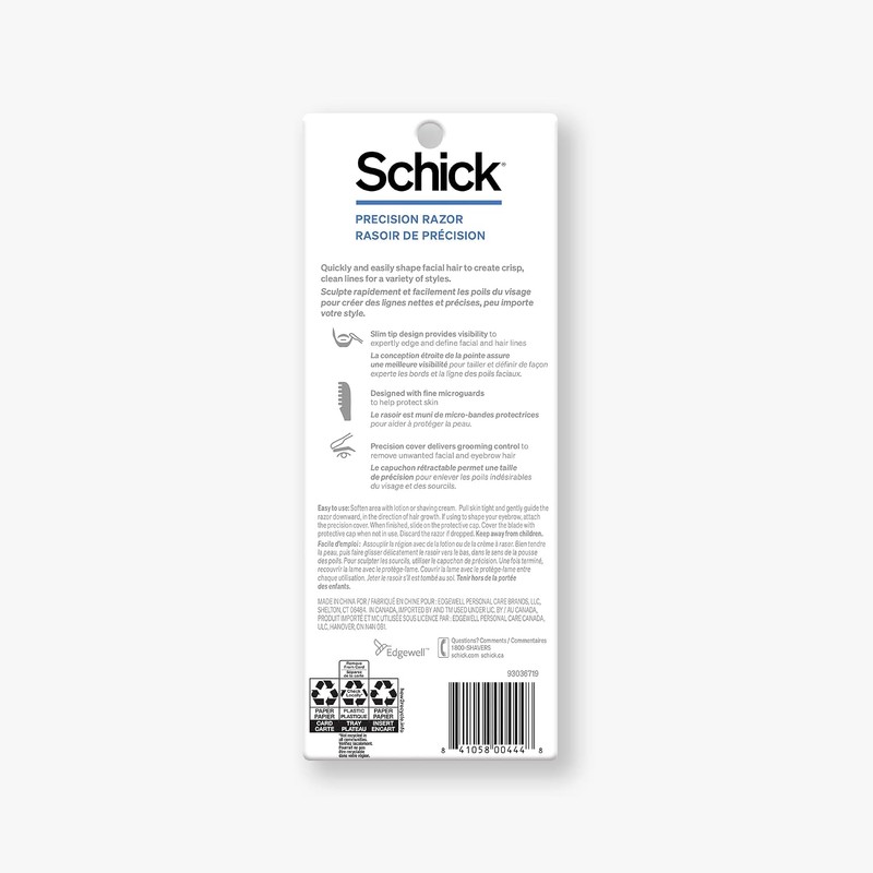 Schick Hydro Precision - Maquinilla de afeitar para hombre, 3