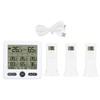 TS‑6210 3 in 1 Thermometer Hygrometer Indoor Outdoor Temperature Meter