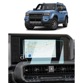 For 2025 Land Cruiser Screen Protector - 2023 2024 2025 Toyota Land Cruiser Accessories 9H Tempered Glass 8 Inch Navigation Touch Screen Anti-Scratch Reduce Fingerprints High Sensitivity HD Clear
