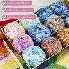 Double Knitting Yarn, 8Pcs Crochet Yarn, 50g Acrylic Wool Crochet
