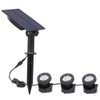 Solar Underwater Pond Lights LED Solar Powered Diving Lamp Projector