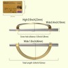 Coinkoly 10 Pack Brushed Satin Nickel and Gold Cabinet Pulls