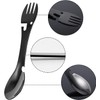 Utility Camping Spork Functional Spork Stainless Steel Spork Outdoor Spoon