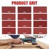 KONGMING 50 Pcs Mouse Sanding Pads 240 Grit 11 Hole