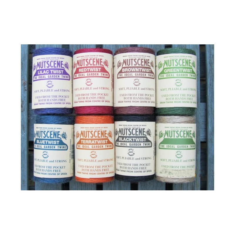 Nutscene 120 m Twine Rolls - Brown (Pack of 3)