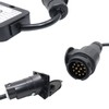 CARROFIX Trailer Light Converter Vehicle Side European 13-Pin Round Plug