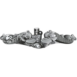 Naval Submarine Service Enlisted Bumper Sticker Toolbox Sticker