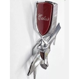 Gbodyparts 1978-80 Red Oldsmobile Calais Stand Up Header Panel Ornament Emblem GM 22508016