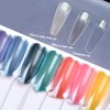Magic White Pearl Chrome Nail Powder Solid Glitter Fairy Shell