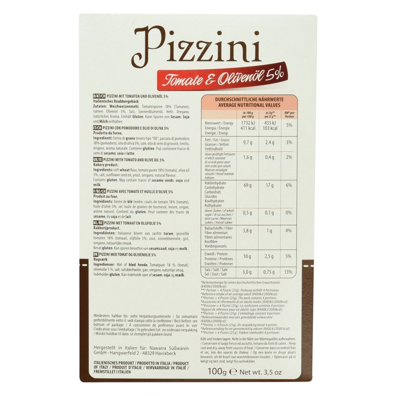 Fiore Mio Pizzini Tomato and Olive Oil 100g