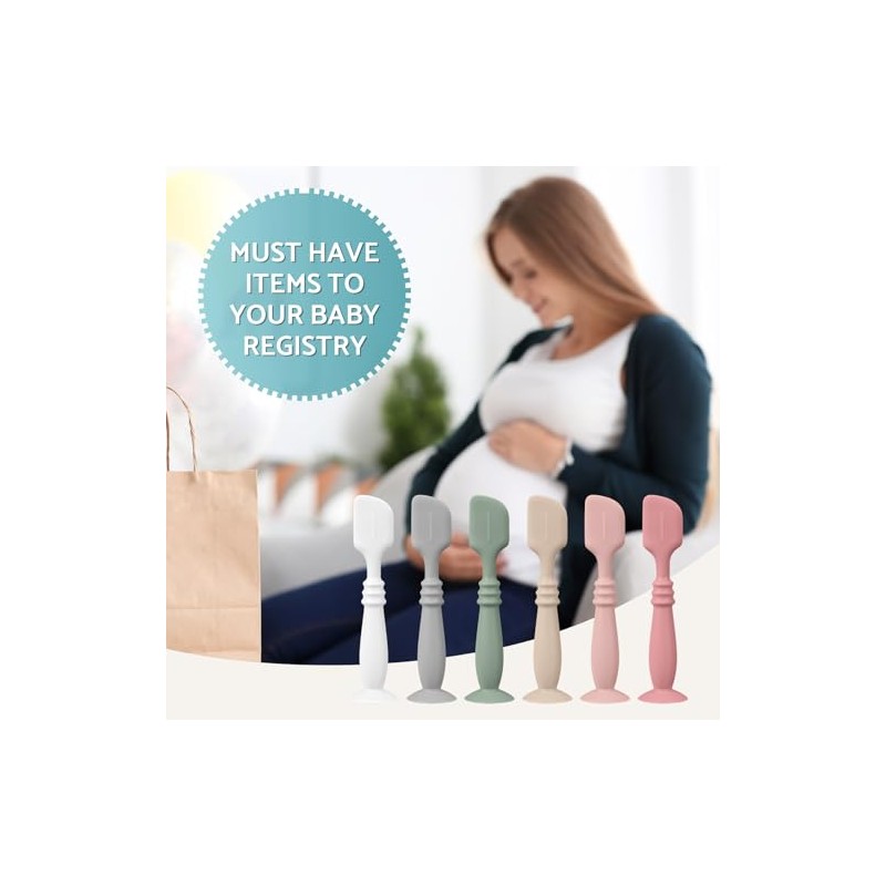 3 Packs Silicone Diaper Cream Applicator with Suction Base, Diaper