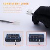 4-pcs Surface Mount Strobe Light 6.5ft Extension Cord