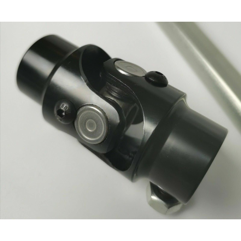 3/4 DD*3/4DD Black Universal Steel Steering Shaft U-Joint