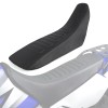 xitomer Motorcycle Leather Lower Seat Cover Comfort Cushion Fit For