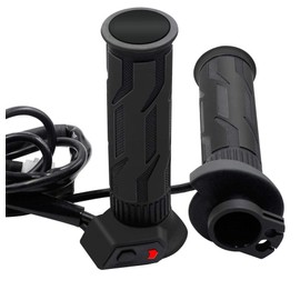 Kaedear KDR-392A1 Grip Heater, Standard Handle, Universal Use, 0.9 inch (22.2 mm), Switch, Integrated Grip, Hot Grip, Motorcycle Cold Protection, One-Hand Operation, Built-in Switch, Throughout, 20-40