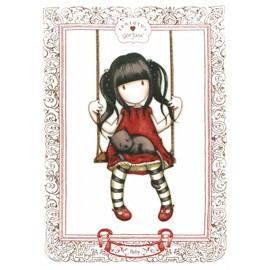 Ruby Tea Towel by Gorjuss