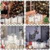 ELKTRY 3 LED Christmas Decoration Inside, Gifts Light Boxes with