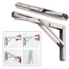 CLT 24'' Folding Shelf Brackets Max. Load 550 lb, Heavy