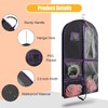 Garment Bags for Travel,Fabric Garment Bag with Pockets,Non-Woven Clothes Dance