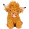 Realistic Look Stuffed Highland Cow Animal Scottishs Cow Plush Toy