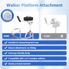 Walker Platform Attachment with Adjustable Padded Cuff - Walker Platform