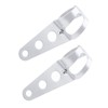 MAD HORNETS 43mm-50mm Fork Chrome Headlight Mount Bracket Motorcycle Headlight