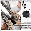 Joyfolk 24 Pack Rubber Clarinet Thumb Rest Cushion Protector Fit