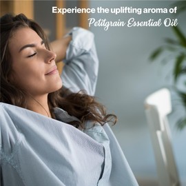 uh*Roh*Muh Organic Petitgrain Essential Oil from Paraguay - 100% Pure and Natural USDA Certified Essential Oil, Perfume Crafting with Invigorating Woody Aroma 10ml