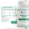 Flairfit® Suplemento Premium Antioxidante Alga de Spirulina Plus, Espirulina, 60