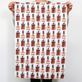 Clare Baird The Famous Grouse Patterned Tea Towel