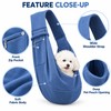 Pet Sling Carrier Bag for Small Dogs & Cats –