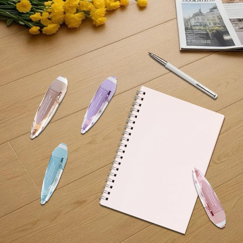 Fkereg Retractable White out Pens 2 Pack with 2 Extra