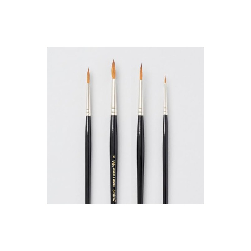 WINSOR & NEWTON Series 7 KOLINSKY Sable Brush Wallet Set