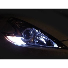 GENSSI LED Daylight Night Time Enable Kit + LED Parking Lights For 2013-up Nissan 370Z