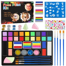 AYBUY Truccabimbi Trucco per Bambini, 31 Colori Trucco Viso Bambini