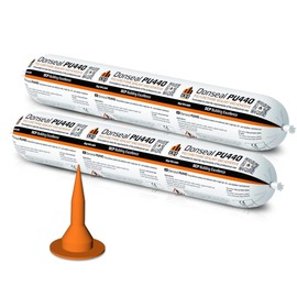DCP Donseal PU440 Polyurethane Sealant for Concrete, Sidewalk 2 Pack – Expansion Joint Filler, Non-Sag Caulk for Foundation, Walls, Sausage, 20.2 fl oz – Grey, Pack of 2