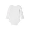 Vertbaudet VERTBAUDETPack of 5 Baby Slip-On Bodysuits, Long-Sleeved Basic, white