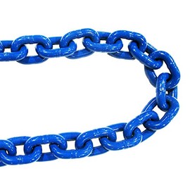 3/8 Grade 100 Alloy Rigging Chain 8800 lbs | Lifting Towing Excavator Construction (3/8" X 5 FT)
